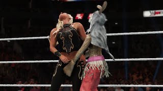 WWE 2K18 NANACHI Falls Count Anywhere Single Match (PS4 CAW DIVA) (Requested)