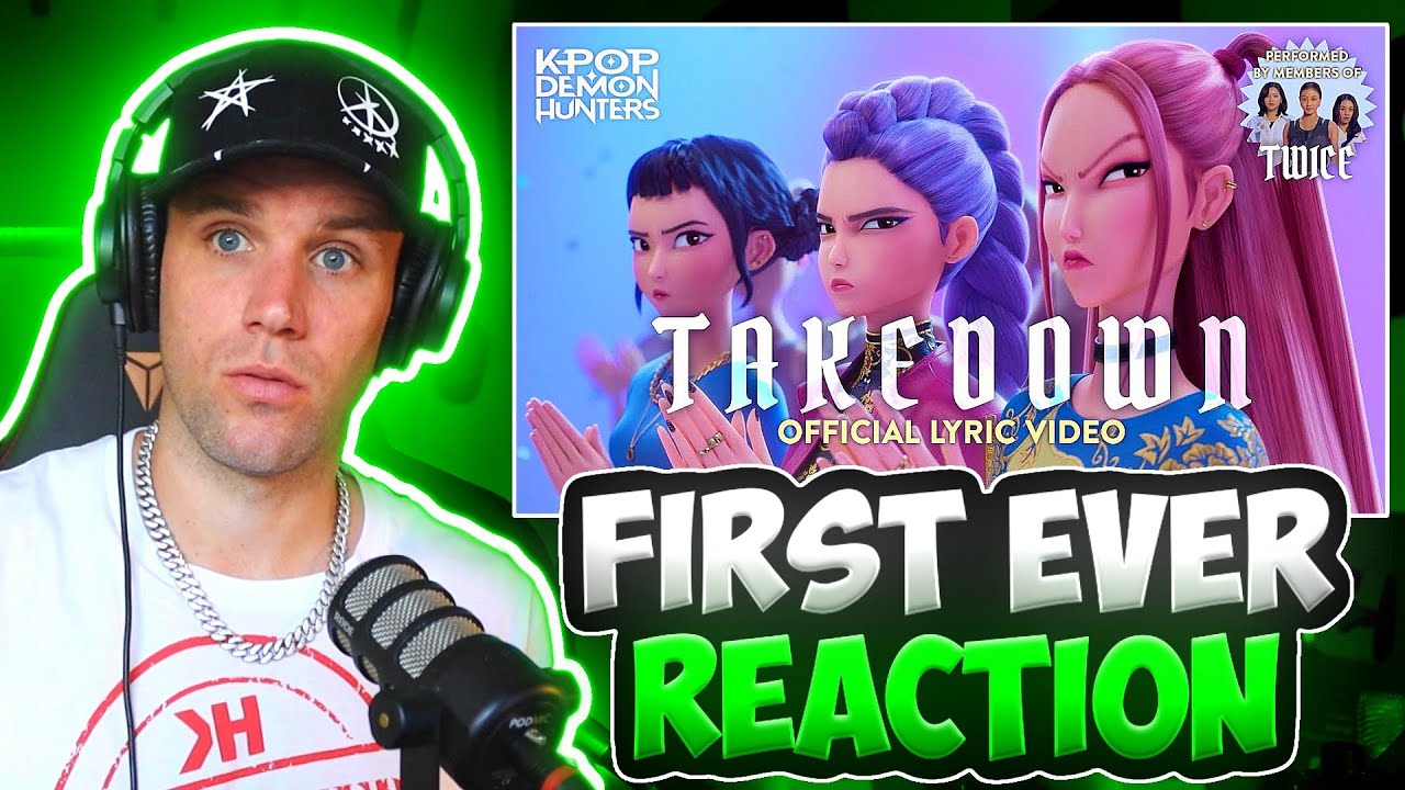 Rapper Reacts to KPop Demon Hunters FOR THE FIRST TIME!! | Takedown (FIRST REACTION)