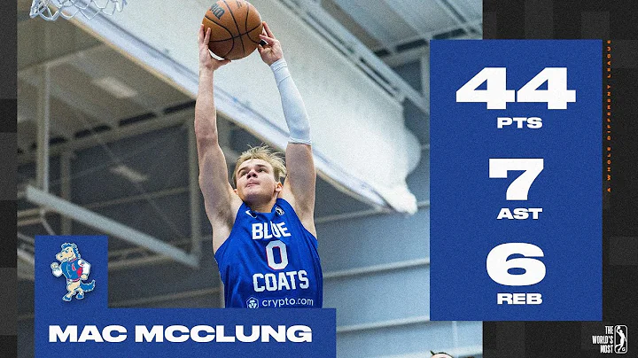 Mac McClung Drops A CAREER-HIGH 44 PTS Versus Rapt...