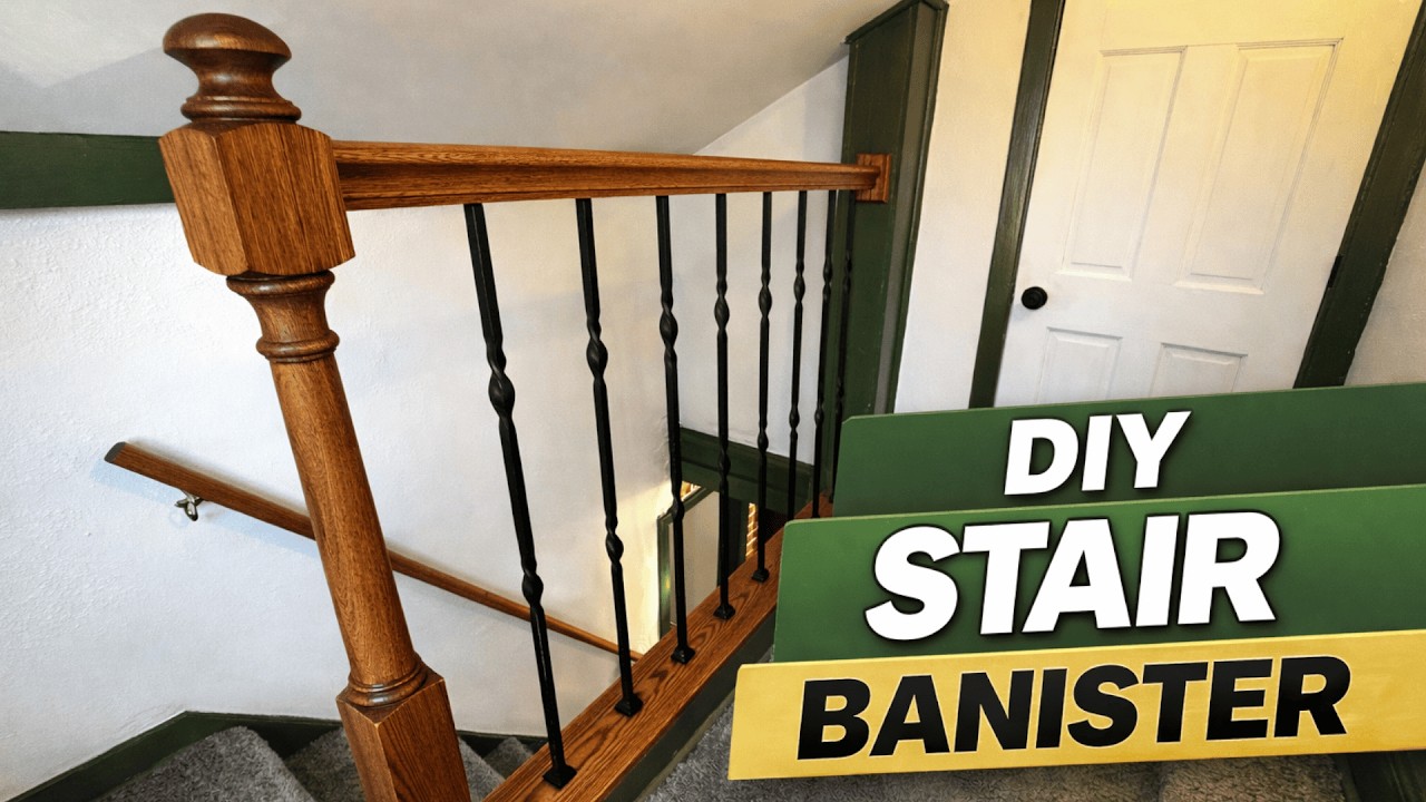 Stair Baluster Remodel | Tools & Materials