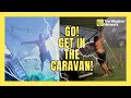 Scary Moment! Severe Storm Threatens to Blow Away Caravan