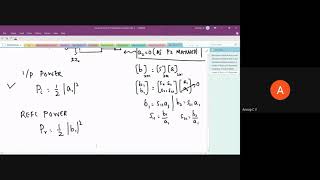 Video 2.03 Expressing various losses in terms of S parameters