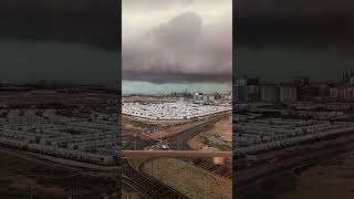 Time Lapse Of The Storm That Flooded DUBAI #newshorts