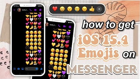 Messenger iOS Emojis on Android 11 (no clone or zfont)