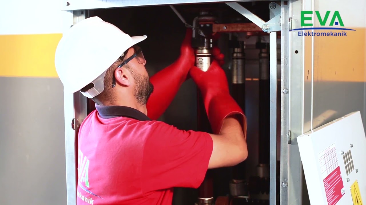 EVA Elektromekanik Замена Предохранителя Ячейки Защиты Трансформатора С Предохранителем Нагрузки