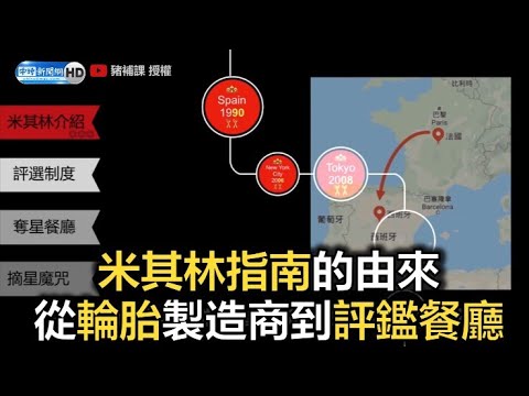 「米其林指南」的由來！從輪胎製造商到評鑑餐廳星級！