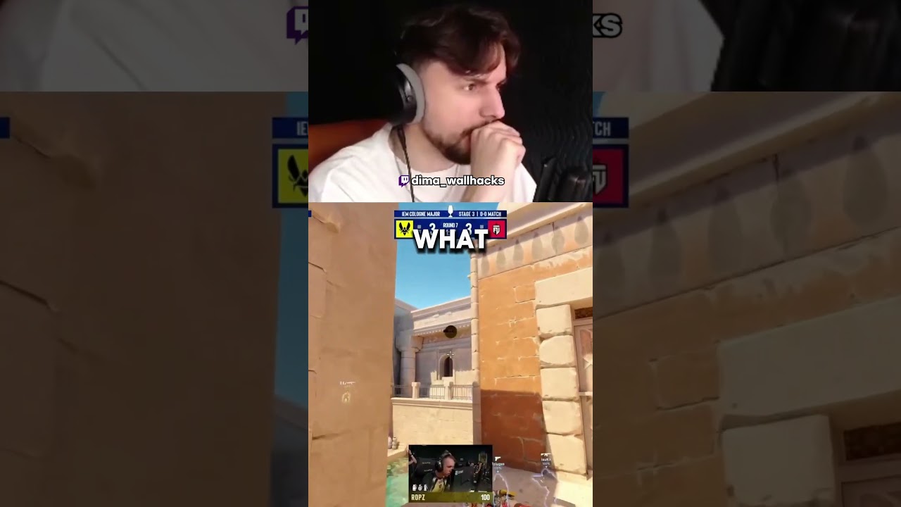 Dima Gets CAUGHT Red Handed #dimawallhacks #dima wallhacks #cs2 #csgo #furiousss #reaction