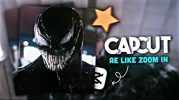 Zoom in like ae tutorial | Capcut
