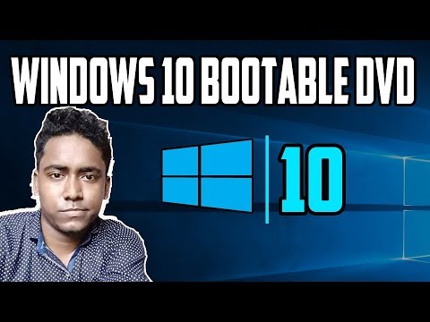 How To Make Windows 10 Bootable Dvd Youtube