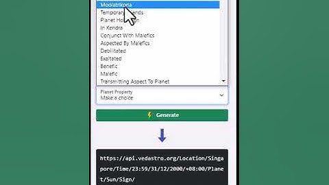 Free & Easy Astrology API