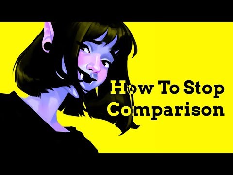 How To Stop Comparison | Art Coaching | katyarrington