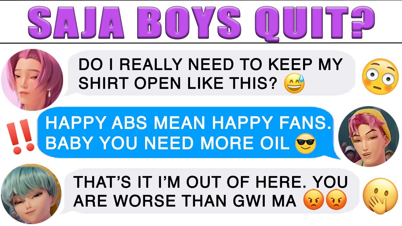 Abby Is The New Saja Boys Leader 🤔 Saja Boys/Huntrix Texting Story || KDH Texts