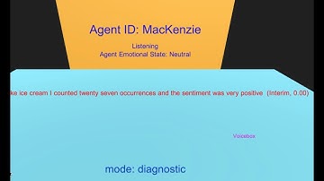 IBM Watson SDK for Unity   MacKenzie Agent Part 2   Diagnostics