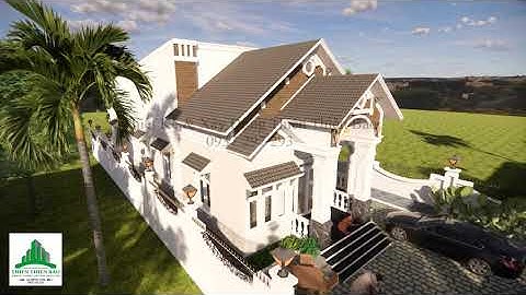 DESIGN NHÀ CẤP 4 TÂN CỔ ĐIỂN - PHAN THIẾT