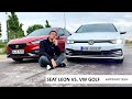 VW GOLF 8 vs. SEAT LEON 2020: Vergleich der Unterschiede / statisches Review