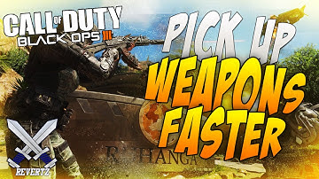 Black Ops 3 Tips & Tricks: 2 Tips On Picking Up Weapons Faster!!! (COD BO3)