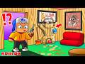 BABY DEL DAN MOCIL MAIN PETAK UMPET TAPI AKU CURANG PAKAI CET WARNA UNTUK PENYAMARAN DI ROBLOX!!