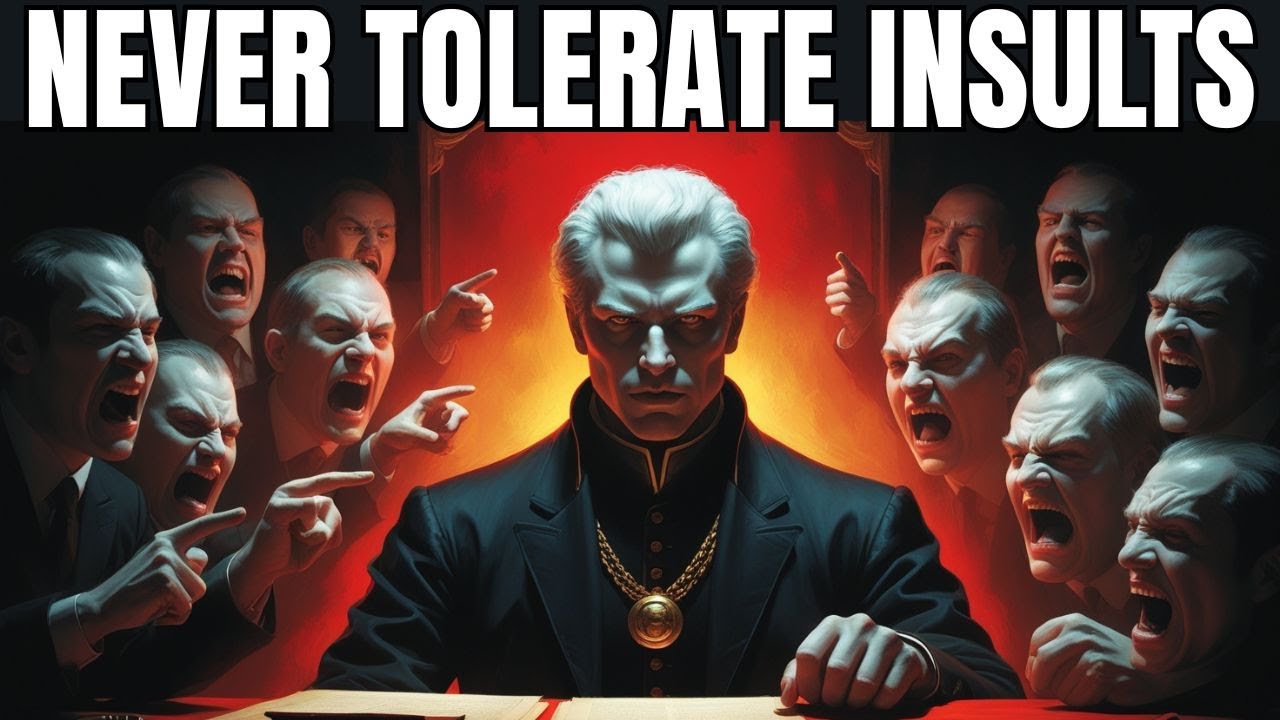 Макиавеллиевское искусство справляться с оскорблениями