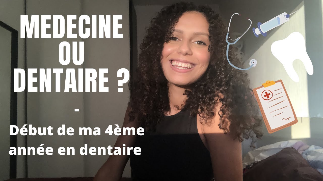 Médecine ou dentaire ? 🦷👩🏽‍⚕️