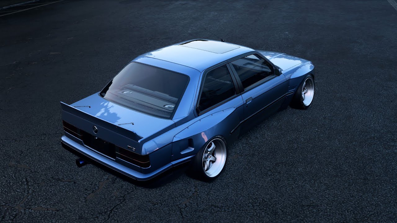 BMW M3 E30 '88 SWAP ENGINE 2JZ NFS HEAT PROJECT UNITE