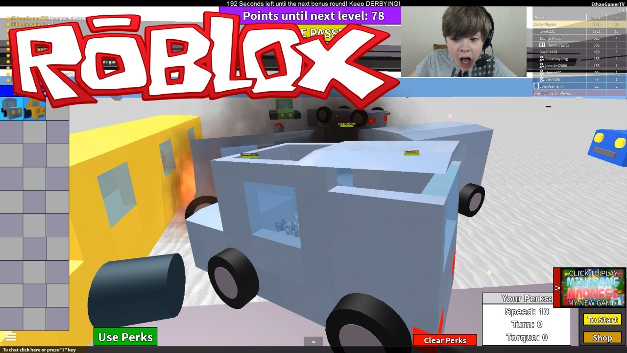 Lets Crash Some Cars Roblox Derby Youtube - derpy guest roblox