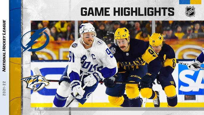 Lightning release jersey for Stadium Series game