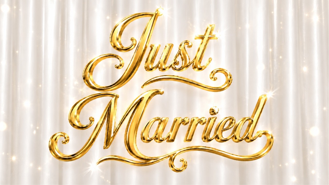 Just Married Background Video For Weddings and Wedding Receptions