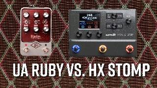 Spotlight: UA Ruby vs. HX Stomp (Vox Amp Sim Shootout)
