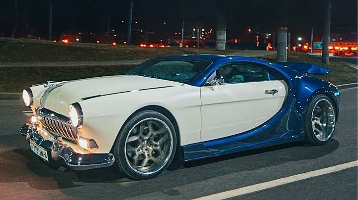 Men Build Custom BUGATTI Using 3 Old Cars | How Much Did They Spend? by @DashingAxe