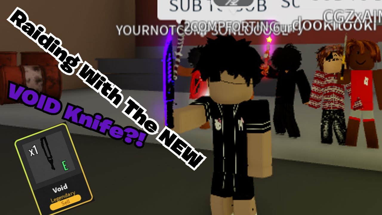 How to get Roblox Void Knife item for free