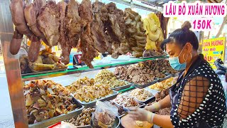 Phát thèm Lẩu Bò Vỉa Hè 150K ngon rẻ hút khách thời Cô Vít ở Sài Gòn