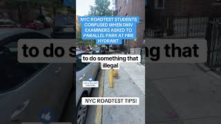PARALLEL PARKING CONFUSION AT DMV ROADTEST TO AVOID AT ALL COST TO PASS NYC DRIVERS TEST