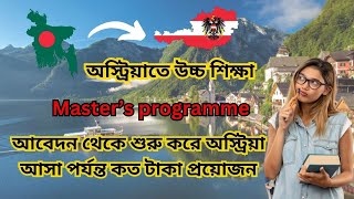 Calculation of the Total Cost for Master's Programme in Austria (Bangla Vlog)