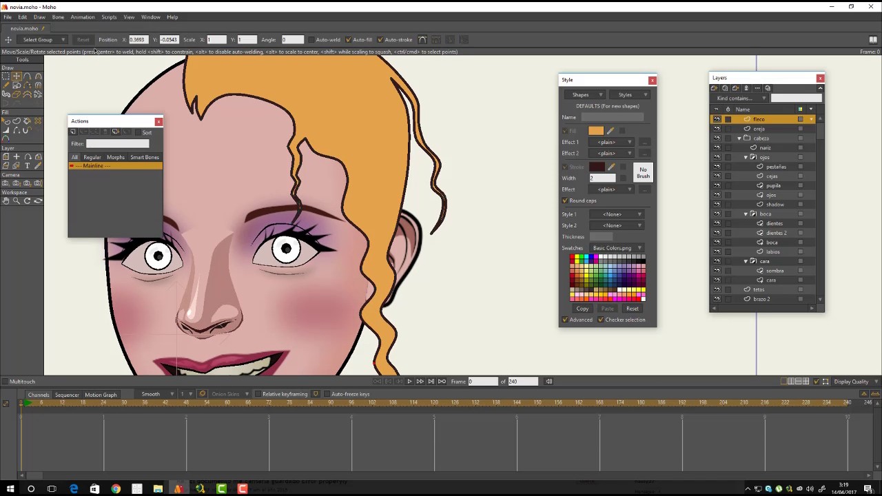 Tutorial de dibujo en moho pro 12 - YouTube