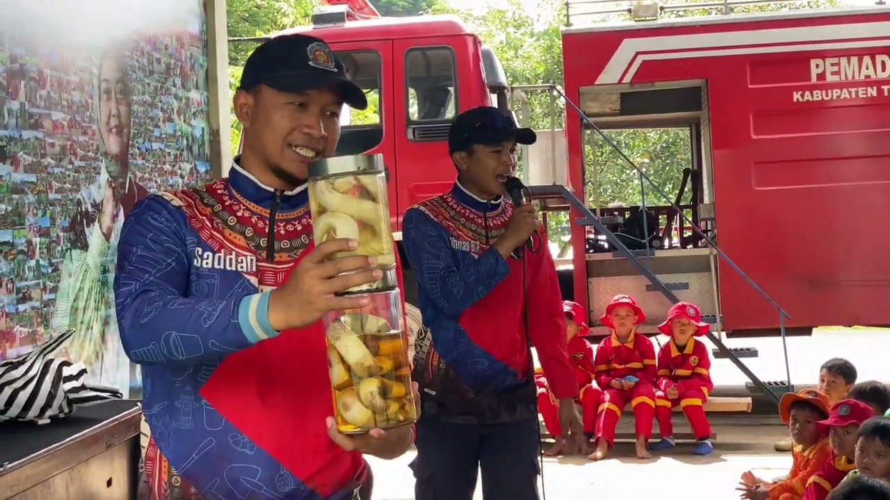 Outbound Tk Pertiwi Candiyasan di Damkar Temanggung @damkartemanggung8143 