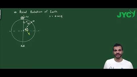 Rotation of Earth effect | Class 11 | PHYSICS | JEE | GAURAV SAVE |