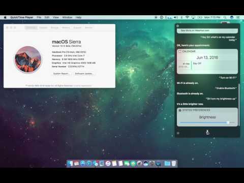 macOS Sierra Siri Officially on Mac