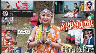 Tharu Culture Dance | Pratibha Chåudháry | Nepal | Video By David Mahato