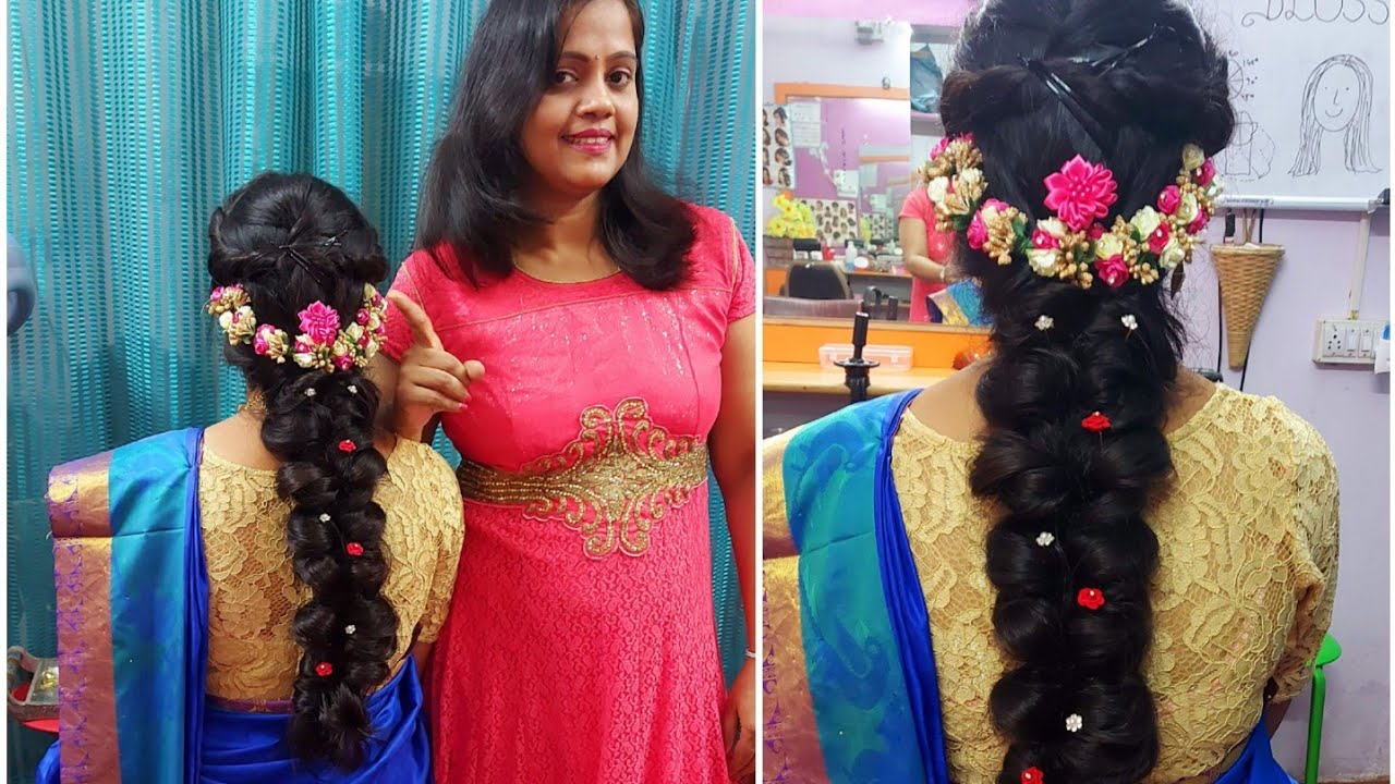 Bridal Hairstyle| दुल्हन के लिए हेयरस्‍टाइल| Dulhan Ke Liye Aasan Hairstyle  | easy hairstyles for brides | HerZindagi