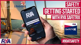GETTING STARTED WITH RYA SAFETRX - How To Walkthrough in the RYA SafeTrx App screenshot 1