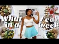 WHAT I EAT IN A WEEK to be HAPPY and HEALTHY as an online college student! Intuitive eating & vegan