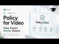Who Viewed That Footage? | Policy-Gated Video Intelligence
