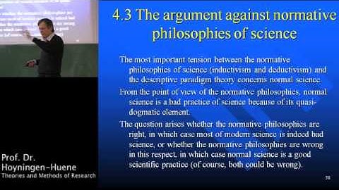 Introduction to Philosophy of Science. Lecture 8, part 2