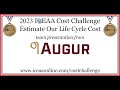 2023 iceaa cost challenge team augur