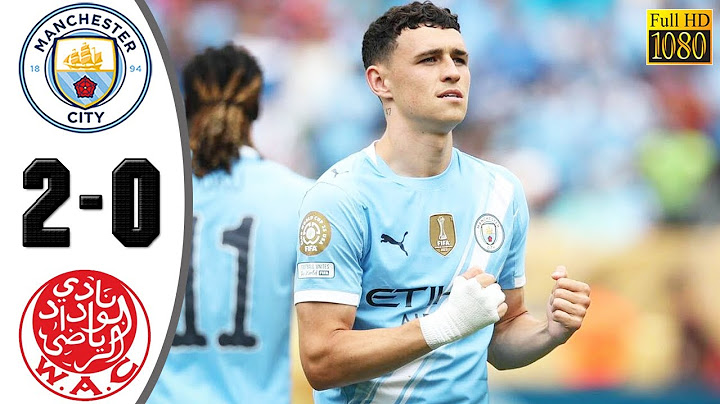 Manchester City vs Wydad AC 2-0 Highlights & All Goals 2025 HD