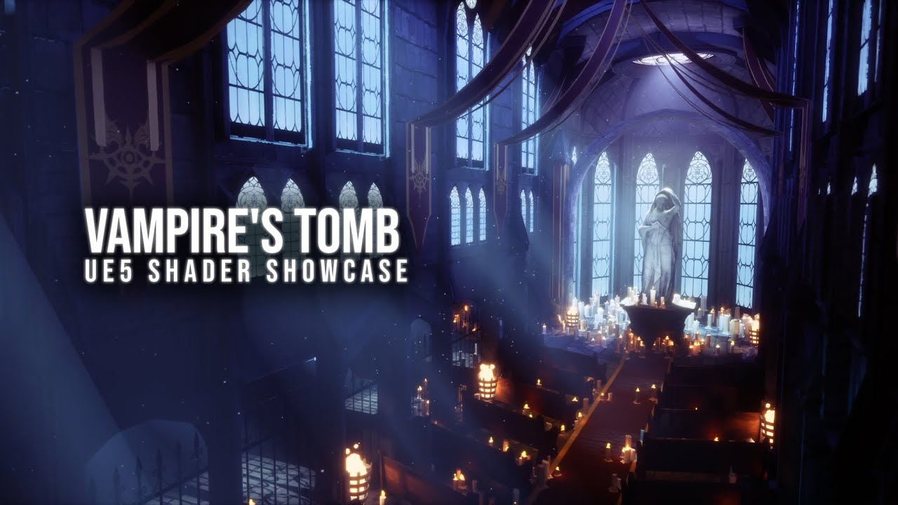 Vampire's Tomb - UE5 Shader Showcase - YouTube