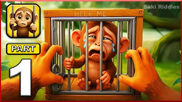 I Am Monkey Gameplay Walkthrough Part 1 – Hilarious Monkey Madness! (Android, iOS)