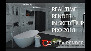 Real Time Rendering In SketchUp with Thea Render #8