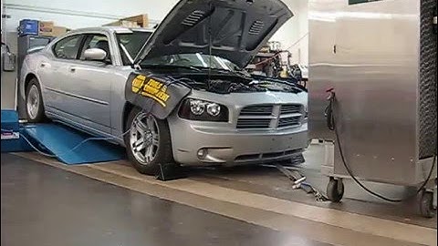 2006 Charger Hood Up Run