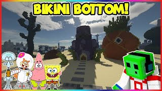 BERKUNJUNG KE BIKINI BOTTOM! - MAP SHOWCASE MINECRAFT screenshot 4
